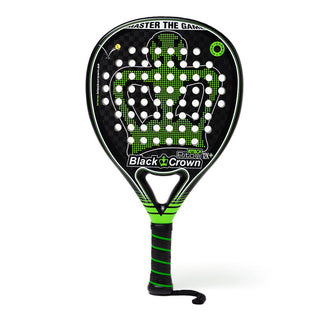 Black Crown Piton Attack 12K+ Padel Racket + Padel Cover