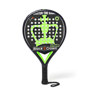 Black Crown Snake Padel Racket + Padel Sack