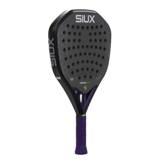 Siux Fenix PRO Black 2026 Padel Racket by Leo Augsburger