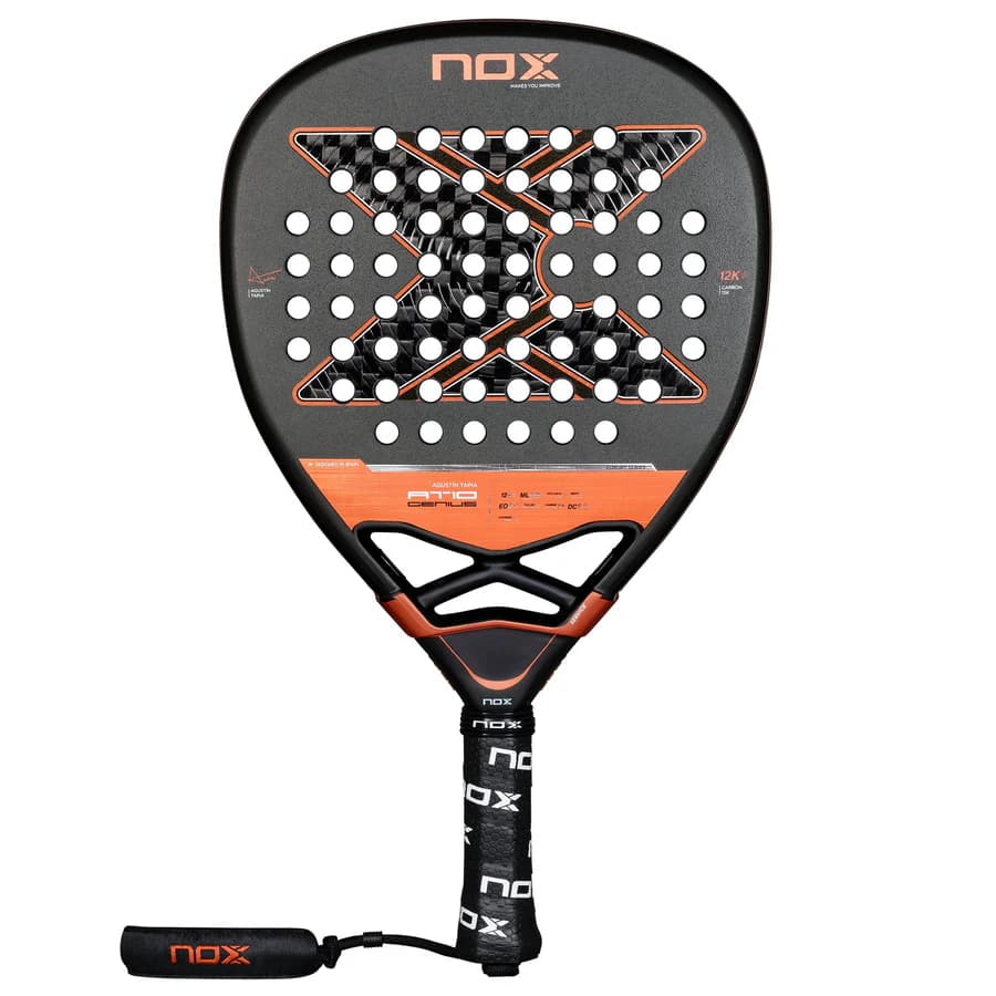 NOX AT10 Genius Attack 12K Padel Racket by Agustin Tapia
